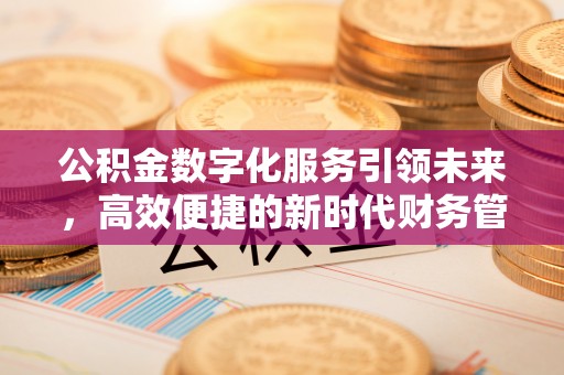 海东公积金数字化服务引领未来，高效便捷的新时代财务管理