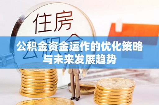 海东公积金资金运作的优化策略与未来发展趋势