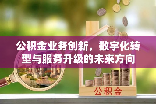 海东公积金业务创新，数字化转型与服务升级的未来方向