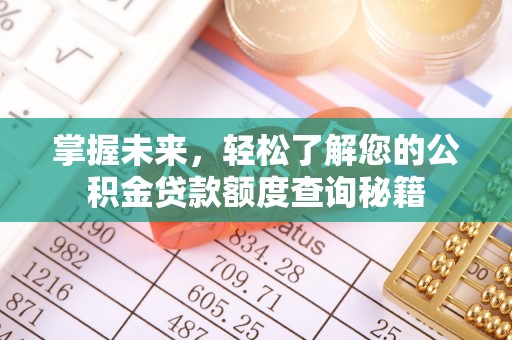 海东掌握未来，轻松了解您的公积金贷款额度查询秘籍