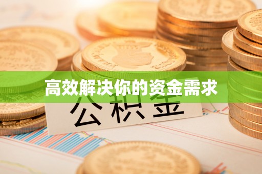 海东高效解决你的资金需求
