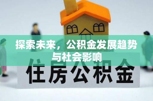 海东探索未来，公积金发展趋势与社会影响
