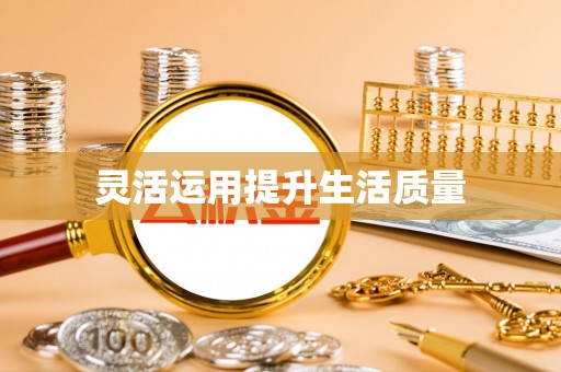 海东灵活运用提升生活质量