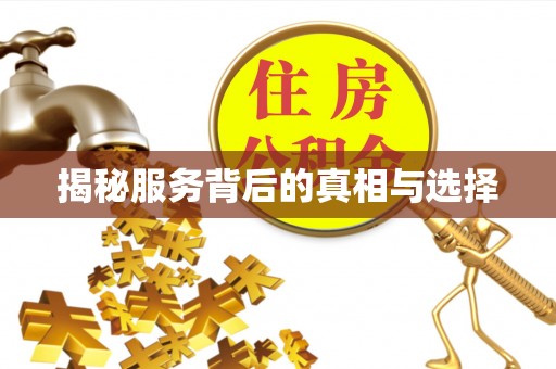 海东揭秘服务背后的真相与选择