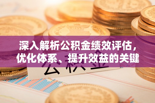 海东深入解析公积金绩效评估，优化体系、提升效益的关键路径