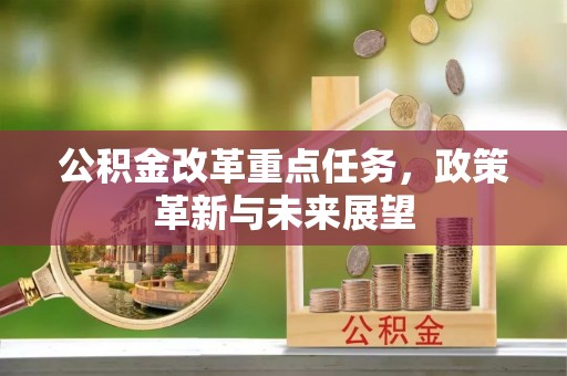 海东公积金改革重点任务，政策革新与未来展望