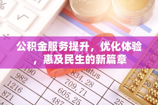 海东公积金服务提升，优化体验，惠及民生的新篇章